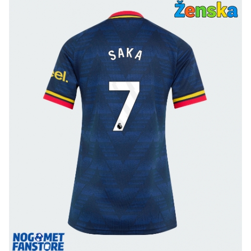 Arsenal Bukayo Saka #7 Gostujuci Dres za Ženska 2026-27 Kratak Rukav